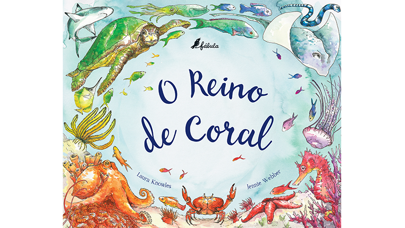 Capa do livro "O Reino de Coral"