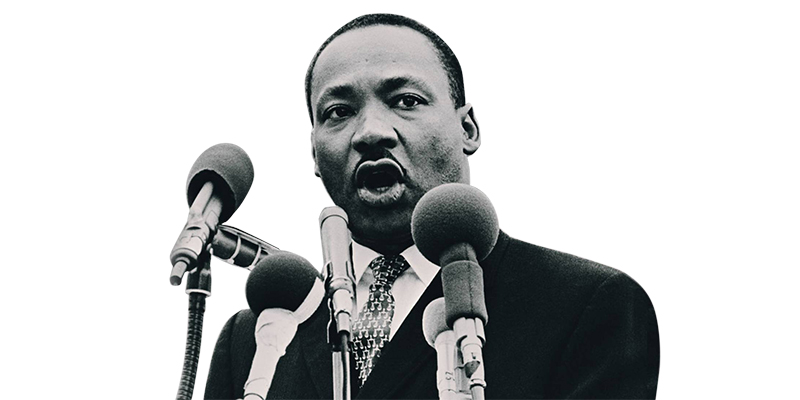Personalidades para aprender na escola Martin Luther King